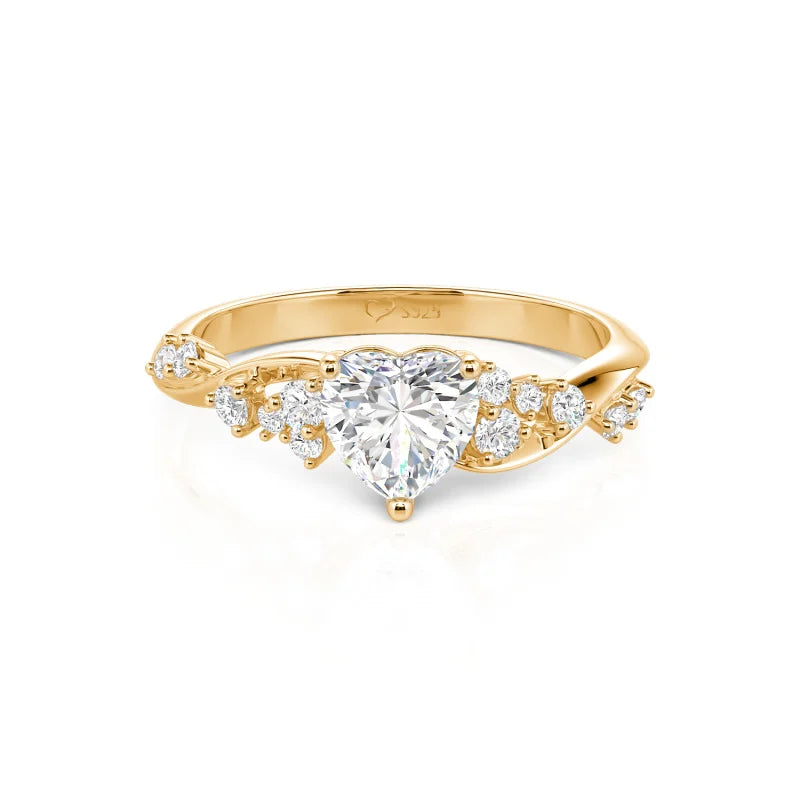 livetta Twist Custom Heart Ring