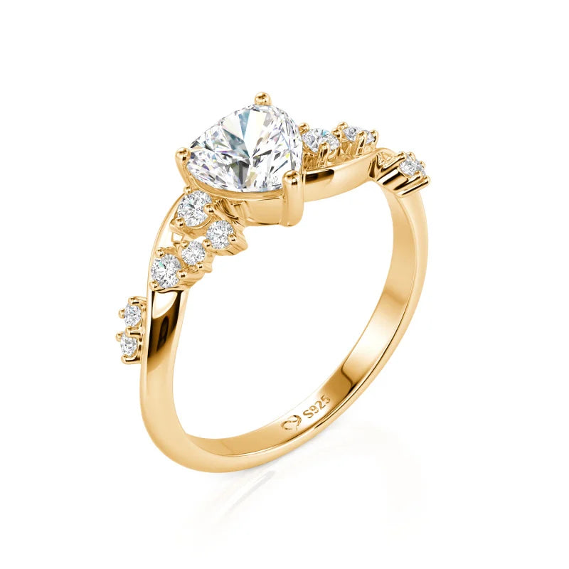 livetta Twist Custom Heart Ring